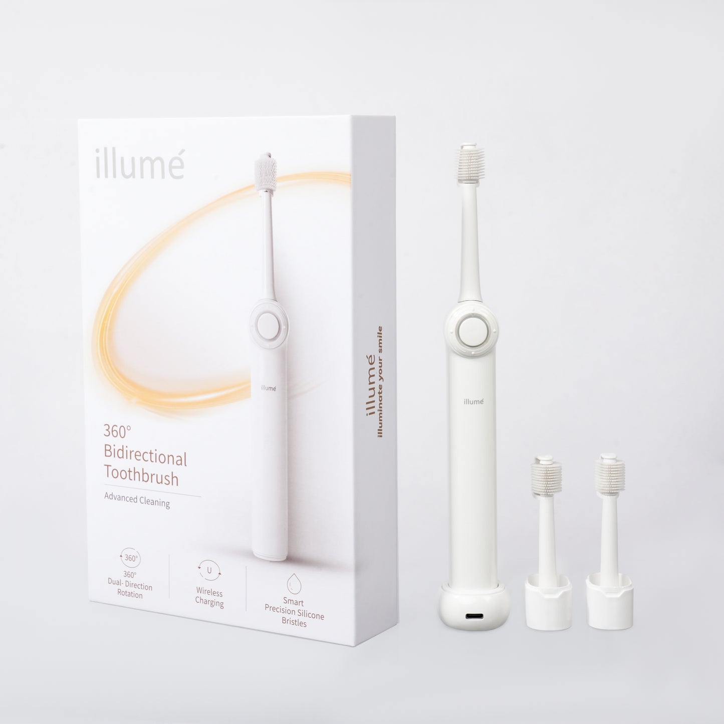 Kit bucal 3 en 1 de cepillo de dientes Illumé